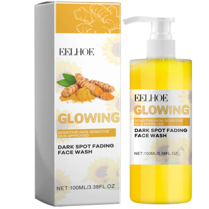 EELHOE Glowing Dark Spot Fading Natural Facial Cleanser Turmeric