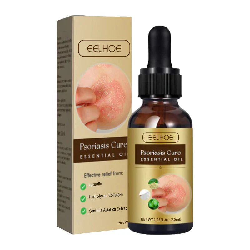 EELHOE Psoriasis Skin Cure Foam Essential Oil Repair Relieves Itching