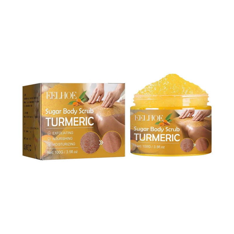 EELHOE Turmeric Body Scrub Rejuvenation Cleansing Skin